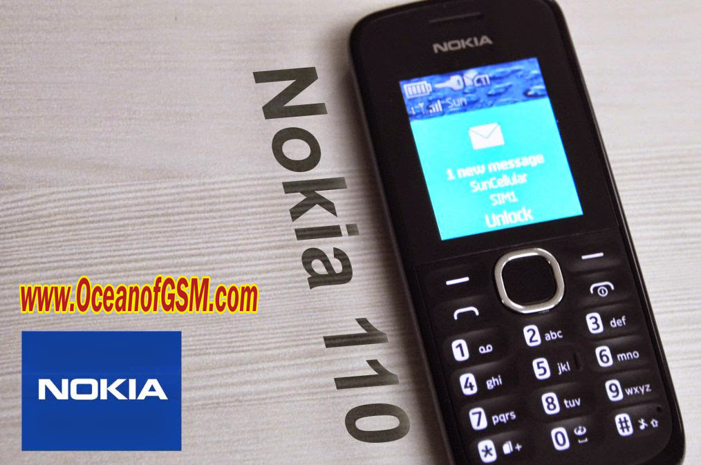Nokia 110 RM 827 Version 3.47 Flash File 