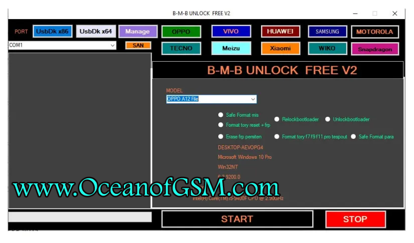 The latest version of BMB Qualcomm and MTK Tool V21 has been released: