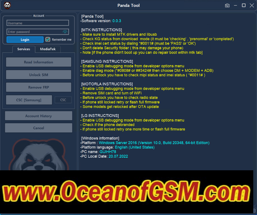 Panda Tools Version 0.4 Free Account Added Free Download