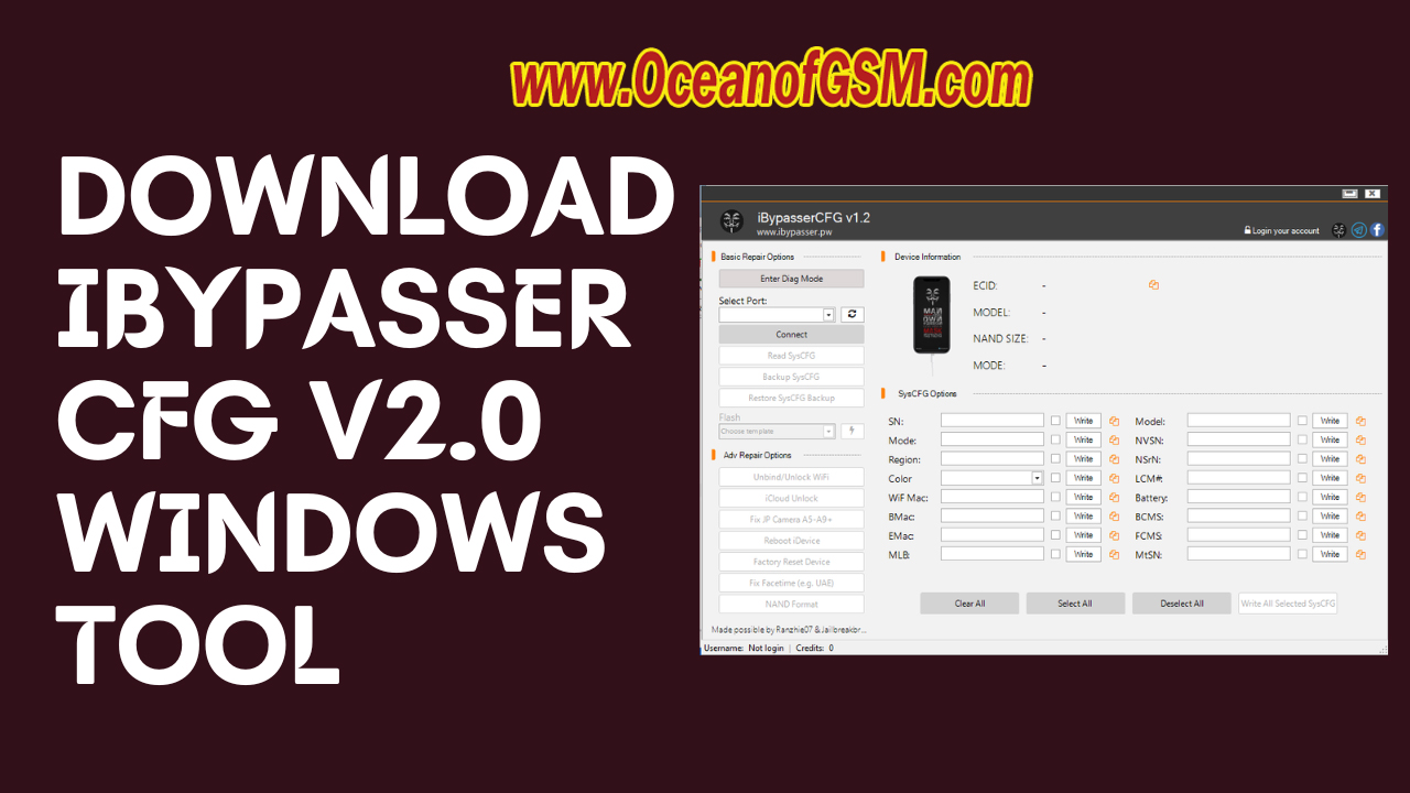 iBypasser CFG Version 2.0 Free Download 2022