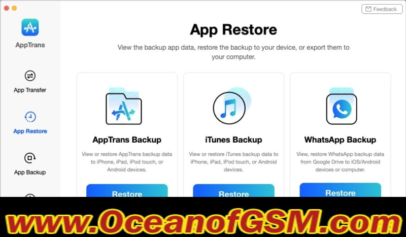 AppTrans Backup Transfer Restore Apps 4 iPhone And Android 2022 Free Download
