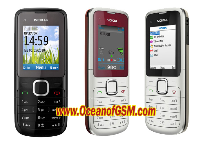 Nokia C1-01 (RM-607) Flash File Free Download