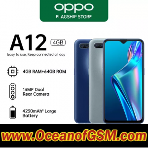 Oppo A12 CPH2083 Pattern And Frp Remove File Tested SP Flash Tool Free Download