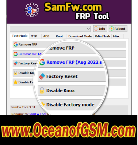 Download SamFw FRP Tool 3.31  Latest Update Free Download