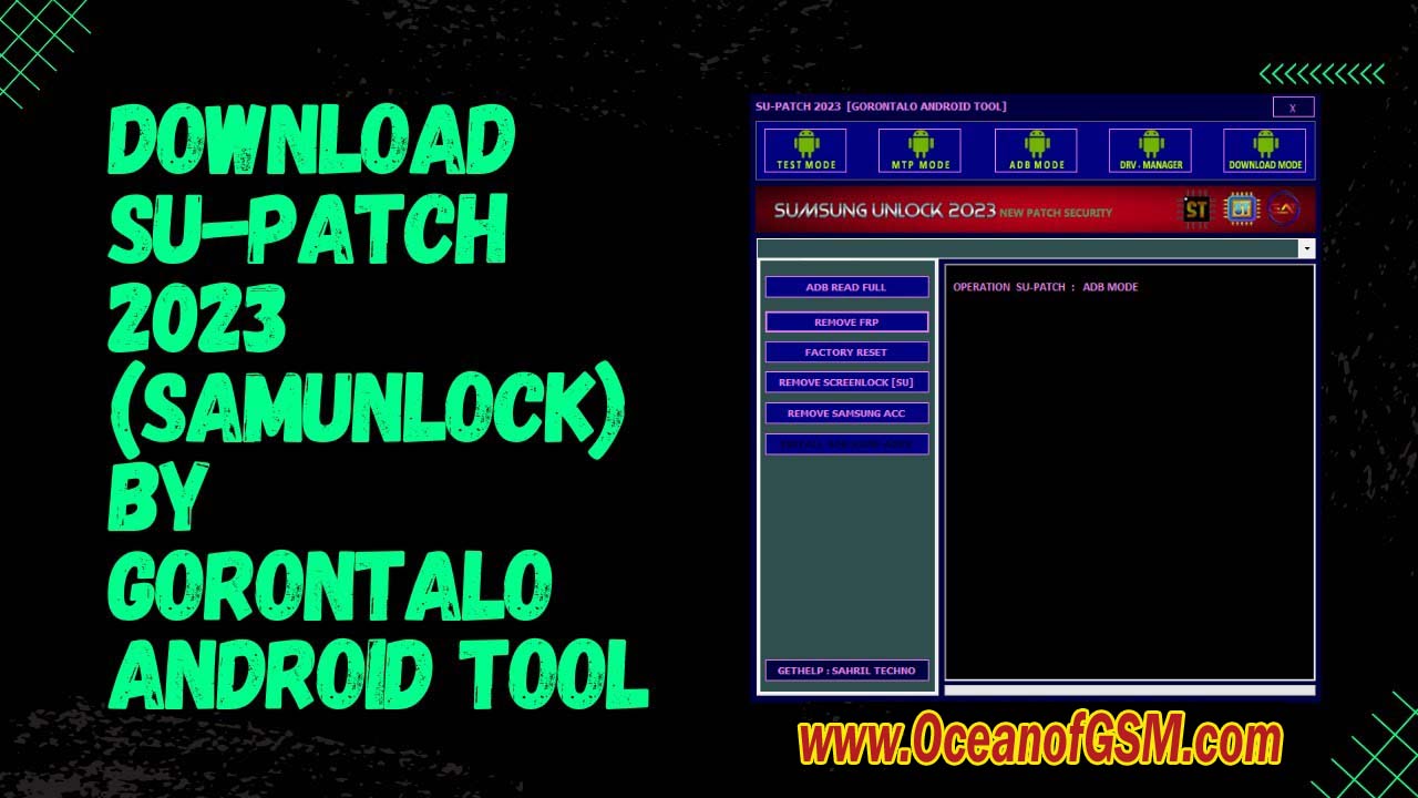 SU-Patch 2023 By Gorontalo Android Latest Tool Download 